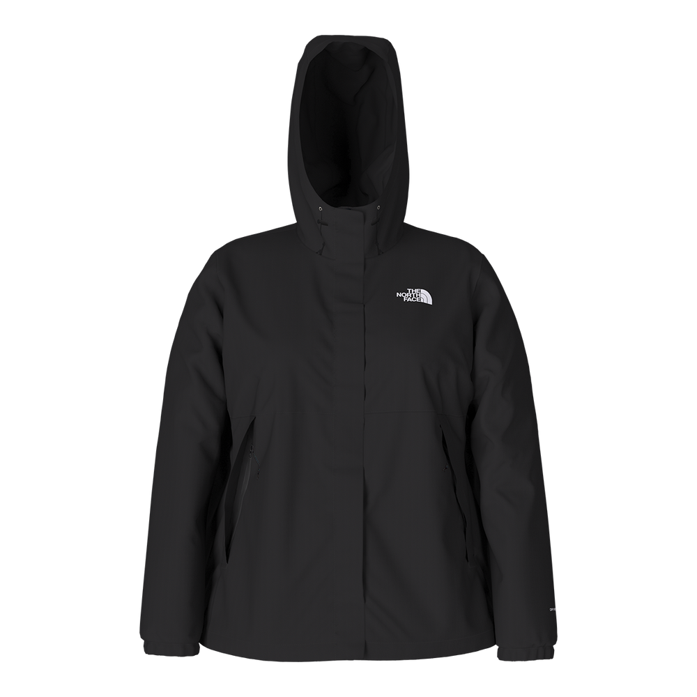 The North Face Women's Plus Antora Shell 2L Hooded Rain Jacket  Waterproof Breathable
