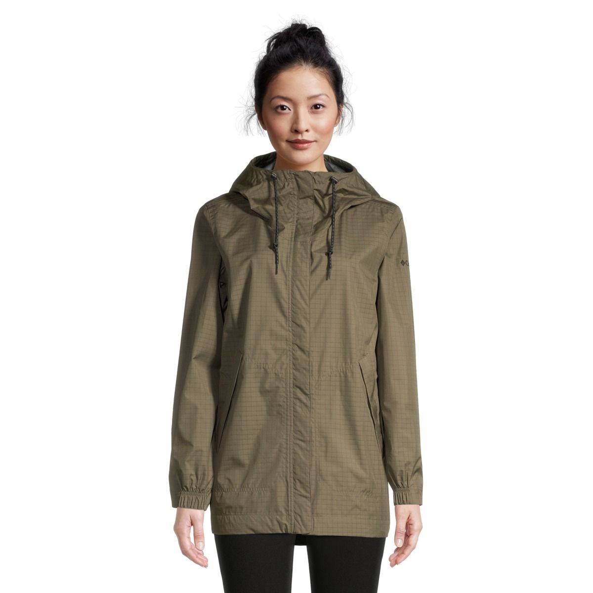 Columbia Women's Ramona Falls Hooded Rain Jacket  Waterproof Breathable