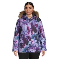 Ripzone Women's Plus Size Pika Insulated Jacket Front_Flat