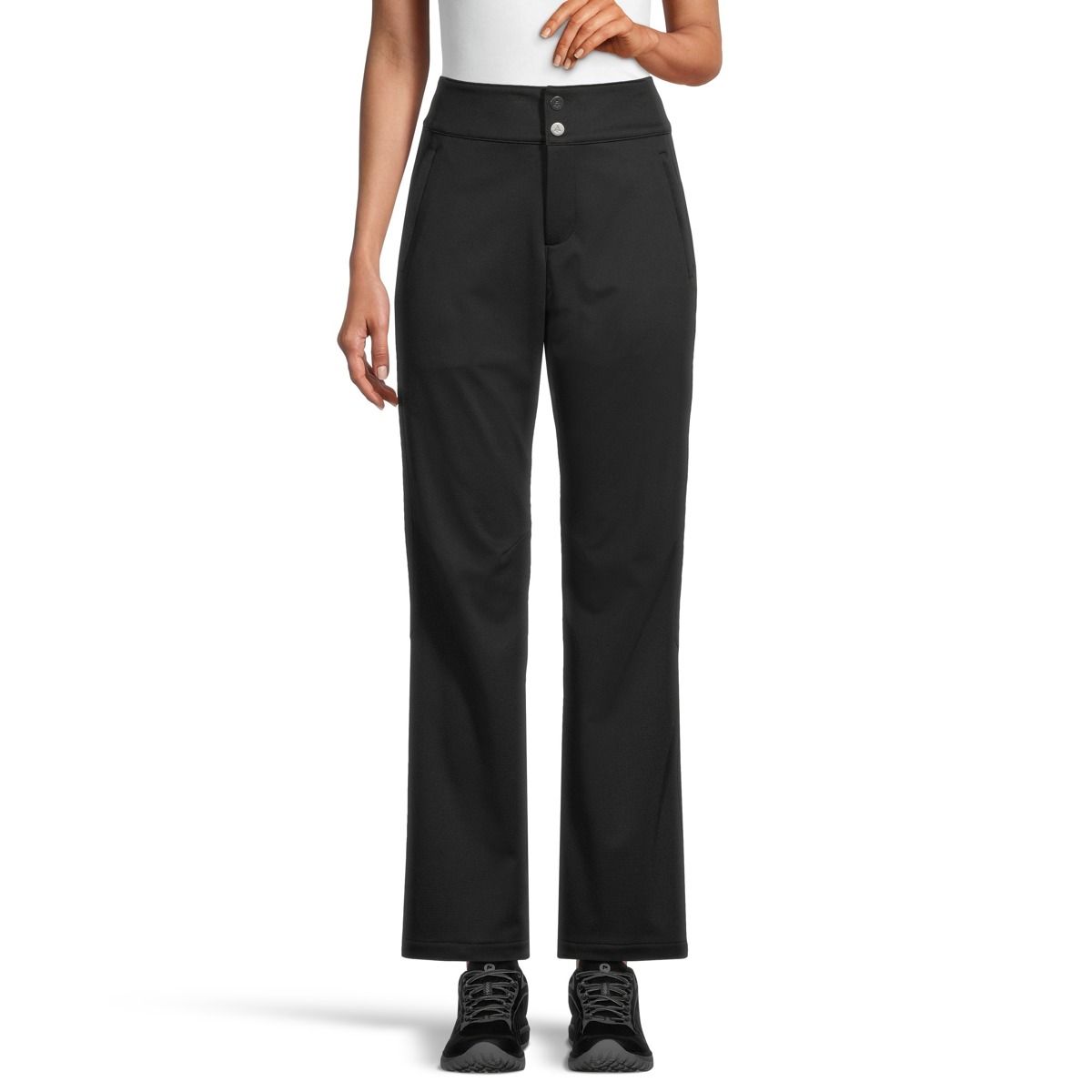 High Rise Pleated Taper Corduroy Pants with Washwell