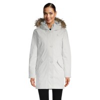 Woods Women's Finlayson Parka Jacket Front_Flat