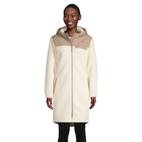 Woods Women's Erris Sherpa Long Fleece Jacket Front_Flat