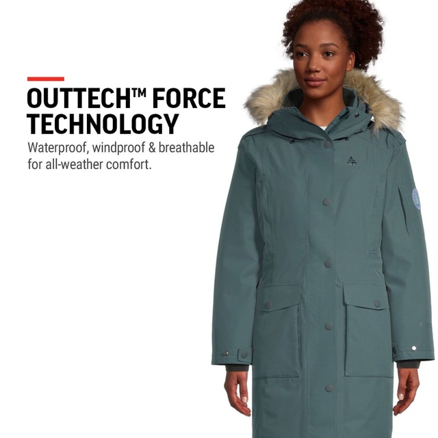 Woods Women's Avens Insulated Parka Atmosphere