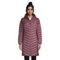 Woods Women's Bennington Long Down Insulated Puffy Jacket Front_Flat