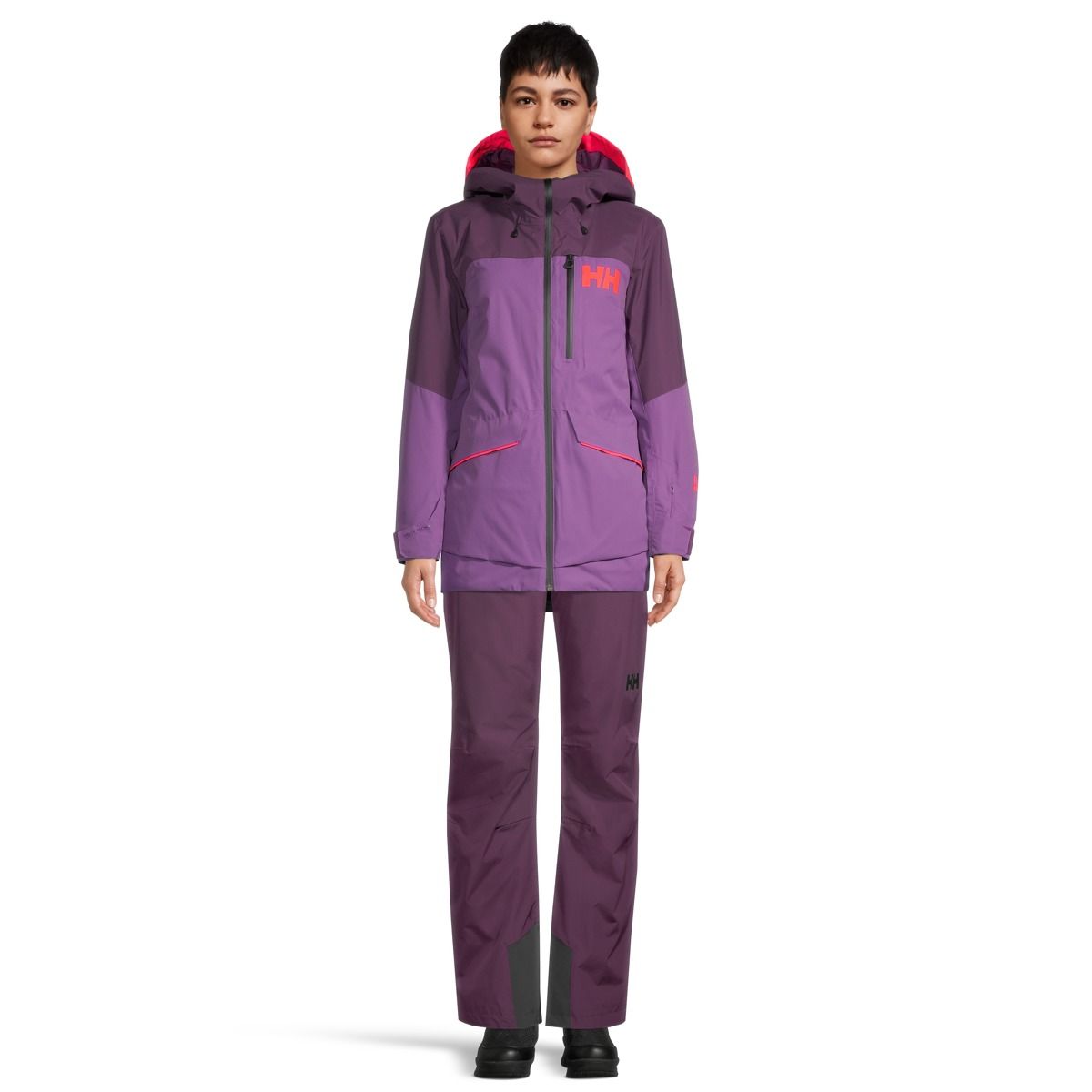 Helly Hansen Women's Powchaser Lifaloft Winter Ski Jacket, Insulated