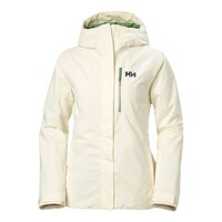 Helly Hansen Women's Snowplay Winter Ski Jacket, Insulated, Hooded, Waterproof, Lightweight Front_Flat