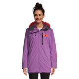 Helly Hansen Women's Powshot Winter Ski Jacket, Insulated, Hooded, Waterproof Front_Flat