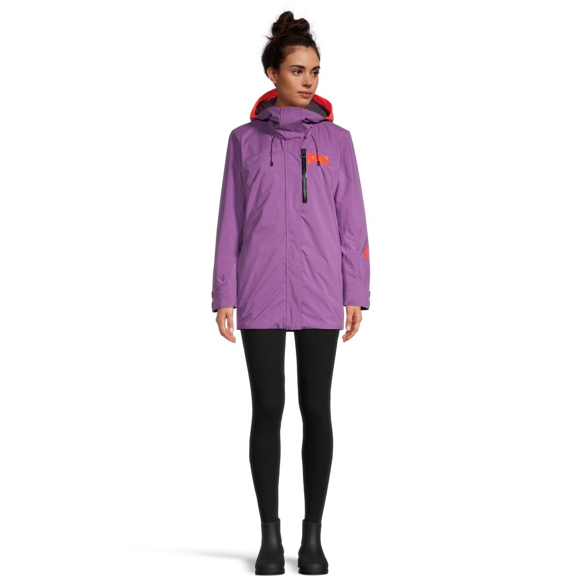 Helly Hansen Women's Powshot Winter Ski Jacket, Insulated, Hooded, Waterproof