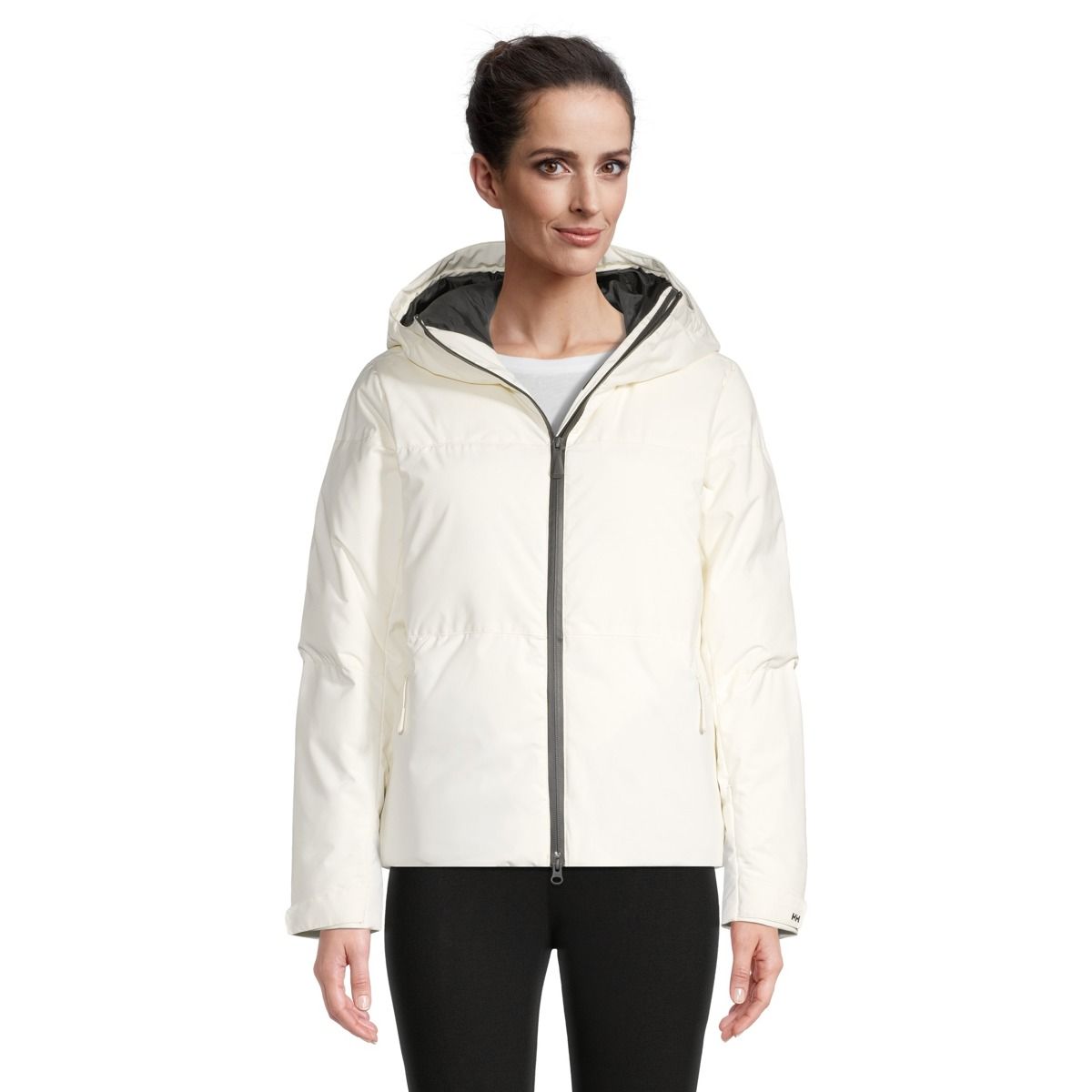 Helly Hansen Women's Nora Short Winter Puffer Ski Jacket, Insulated, Hooded, Waterproof