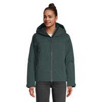 Helly Hansen Women's Nora Short Winter Puffer Ski Jacket, Insulated, Hooded, Waterproof Front_Flat