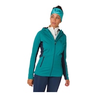 Rossignol Women's Escape Softshell Hooded Jacket Front_Angled_Right