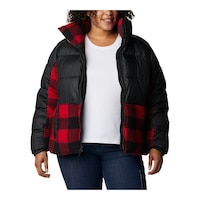 Columbia Women's Plus Size Leadbetter Point Jacket Front_Flat