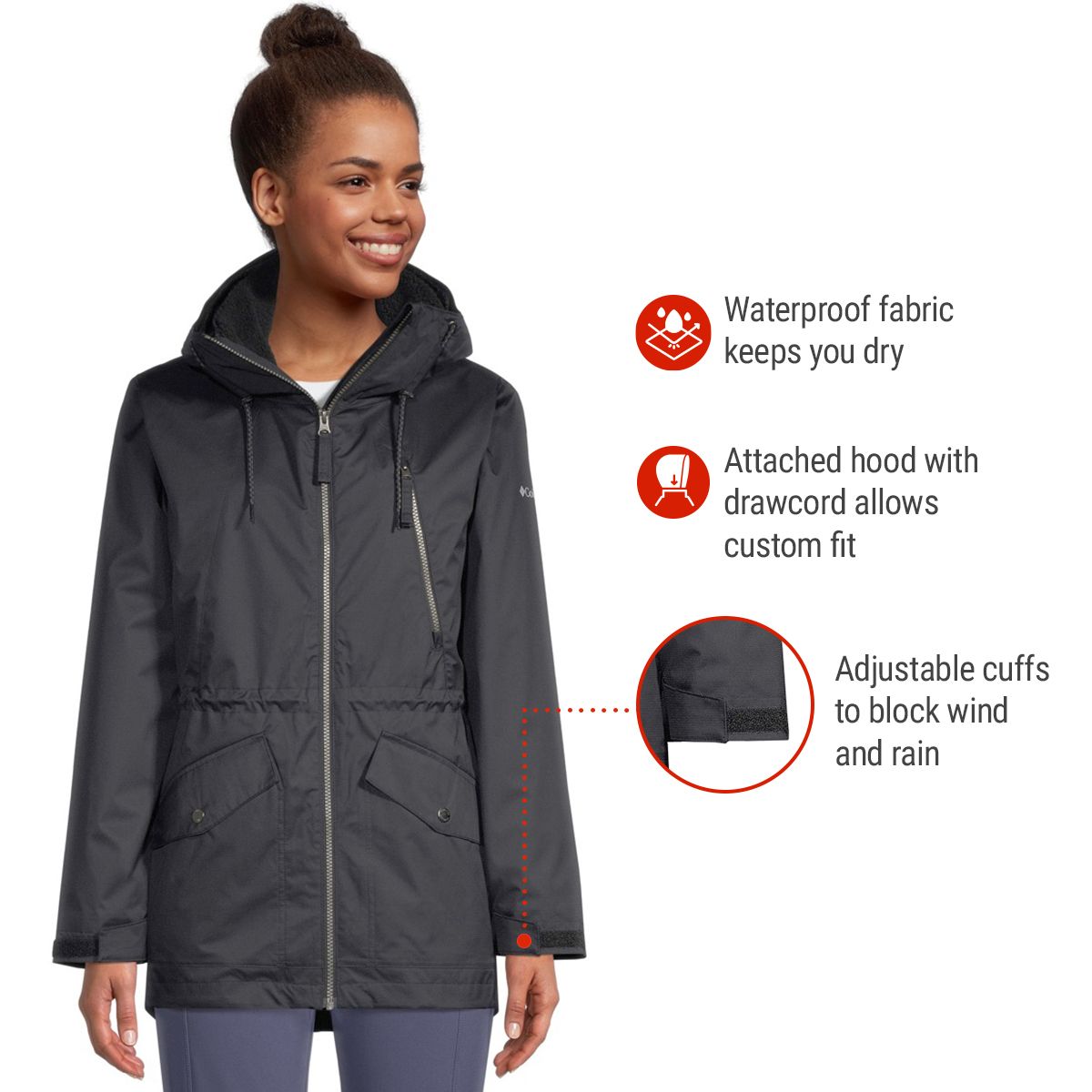 Columbia Women's Mount Erie Interchange Winter Jacket