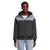 Vans Women's Hard Rain Jacket Front_Flat