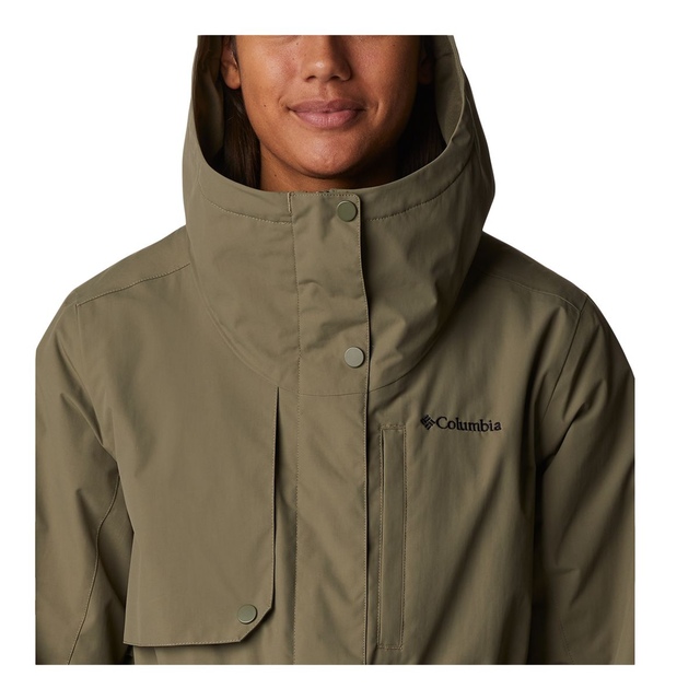 Columbia Women's Hadley Trail Waterproof Insulated Jacket Atmosphere