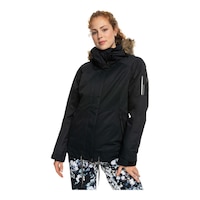 Roxy Women's Meade Insulated Jacket Front_Angled_Left