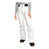 Roxy Women's Rising High Pants Front_Angled_Left