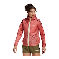 adidas Women's Terrex Windweave Jacket Front_Angled_Left