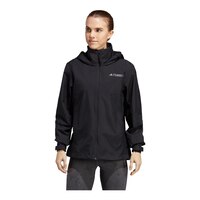 adidas Women's MT Rain Ready Jacket Front_Flat