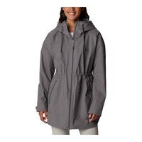 Columbia Women's Sage Lake Anorak Lined Long Jacket Front_Flat