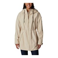Columbia Women's Sage Lake Anorak Lined Long Jacket Front_Flat