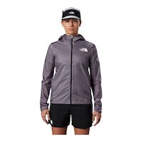 The North Face Women's Summit Superior Windbreaker Jacket Front_Flat