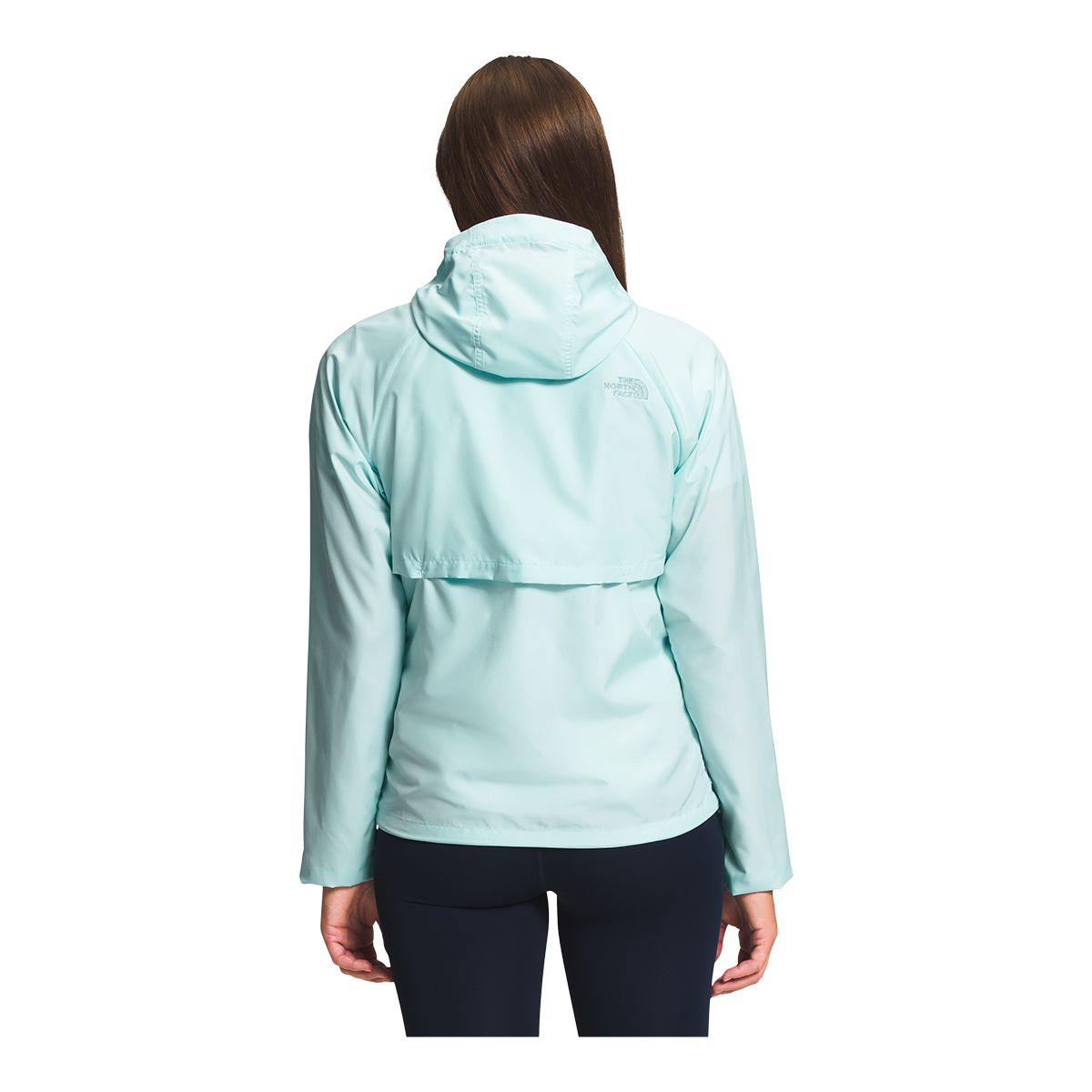 The North Face Women's Flyweight 2.0 Lightweight Packable Hooded Windbreaker Jacket