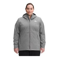 The North Face Women's Plus Size Shelbe Raschel Hooded Jacket Front_Flat