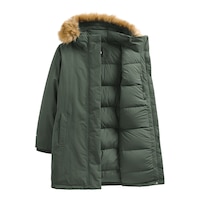 The North Face Women's Plus Size Arctic Down Parka Front_Flat