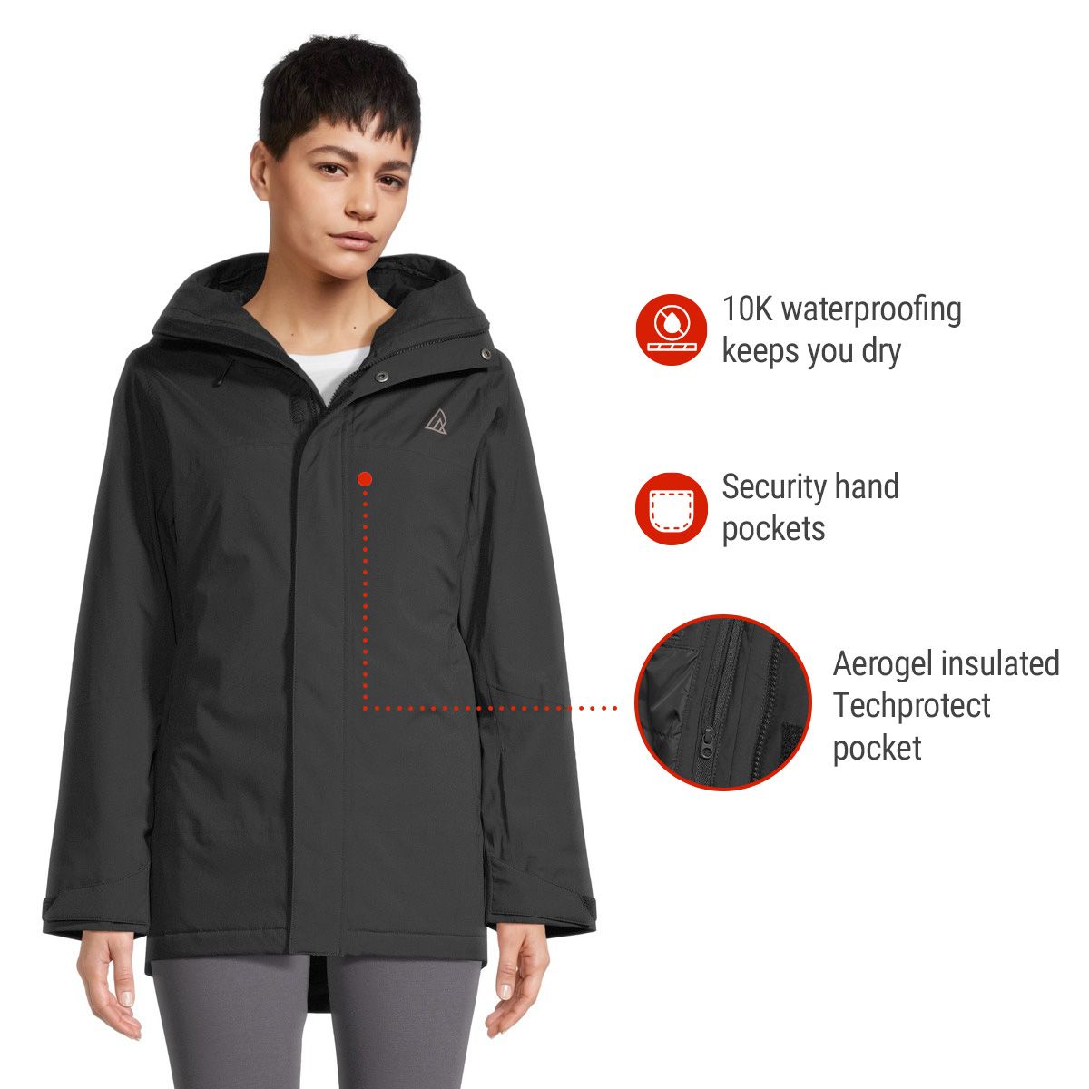 Ripzone Women's Solara Insulated Snow Jacket