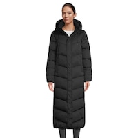 Ripzone Women's Saturday Long Puffer Jacket Front_Flat