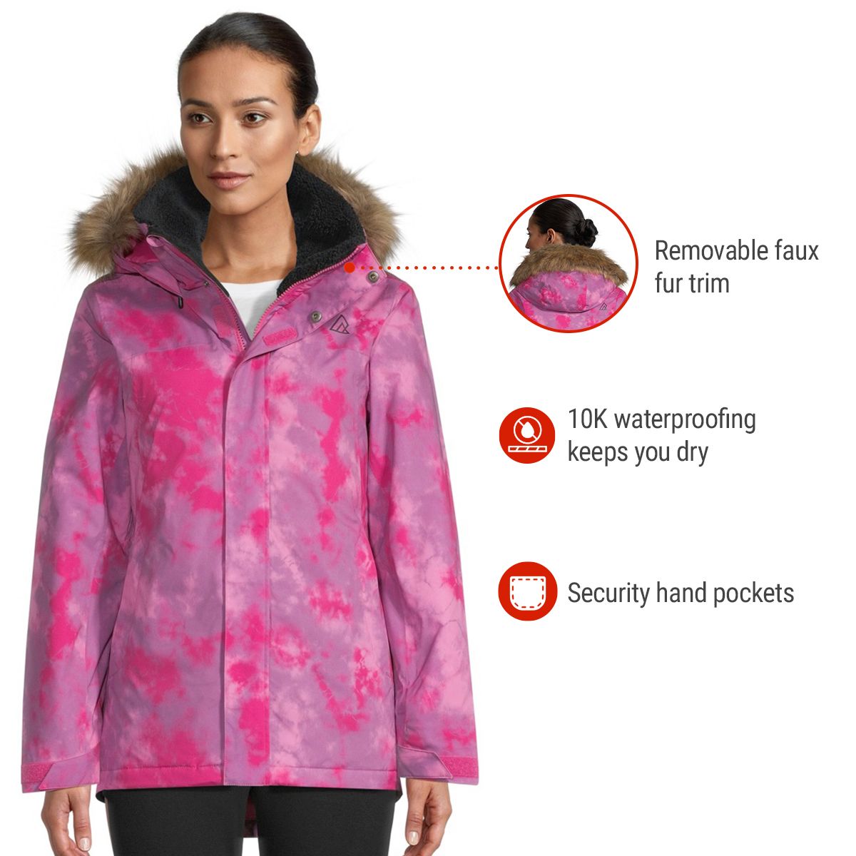 Ripzone Women's Cascade Insulated Snow Jacket