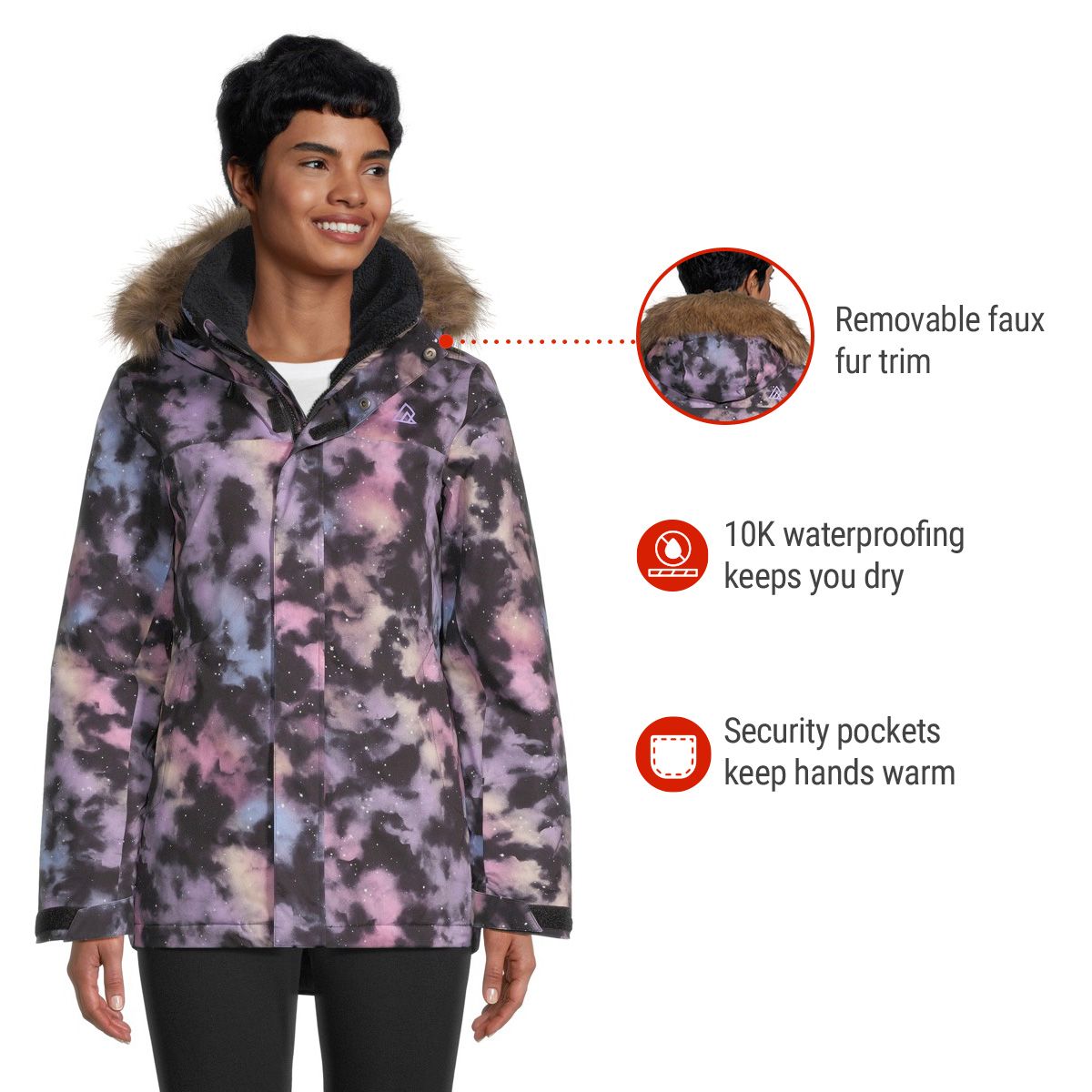 Ripzone Women's Cascade Insulated Snow Jacket