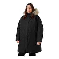 Helly Hansen Women's Senja Plus Size Parka Front_Three_Fourths_Angled_Left