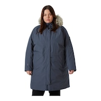 Helly Hansen Women's Senja Plus Size Parka Front_Flat