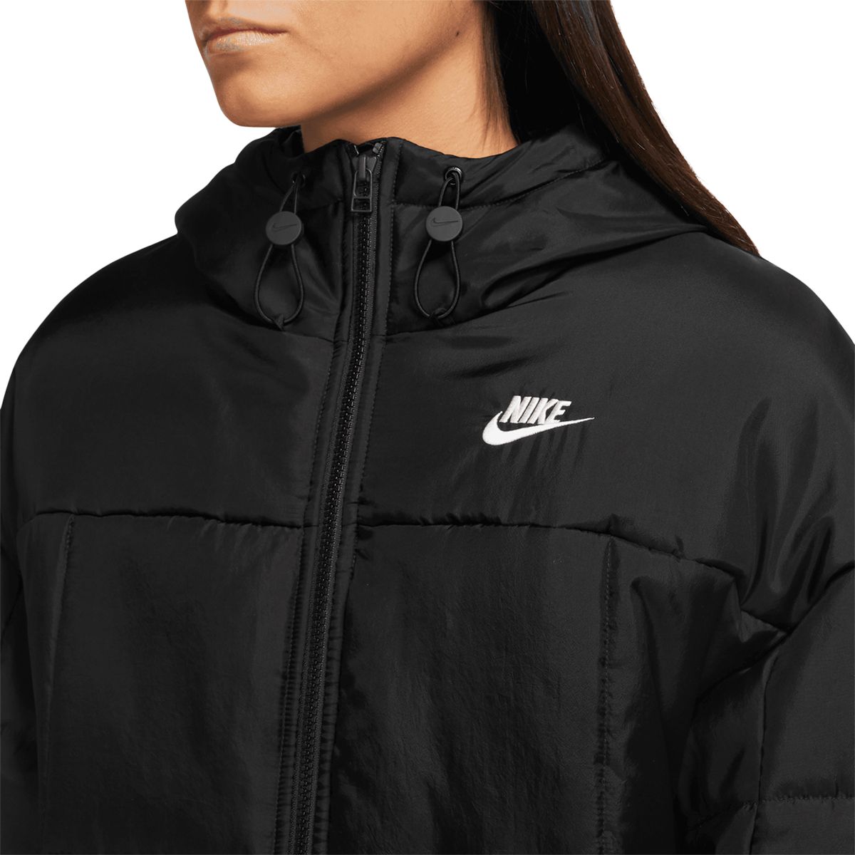 Nike Sportswear Classic Puffer Women's Therma-FIT Loose Hooded Jacket. Nike  LU