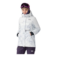 Mountain Hardwear Women's Powder Maven Insulated Parka Front_Angled_Left