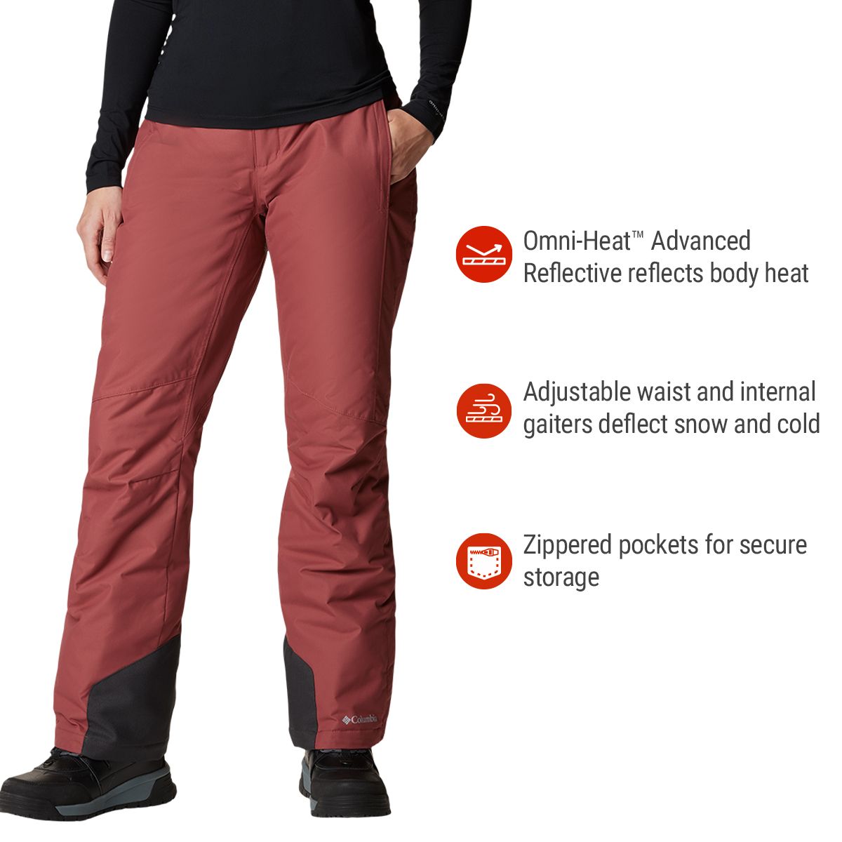 Columbia Women's Bugaboo Snow Pants - 29"