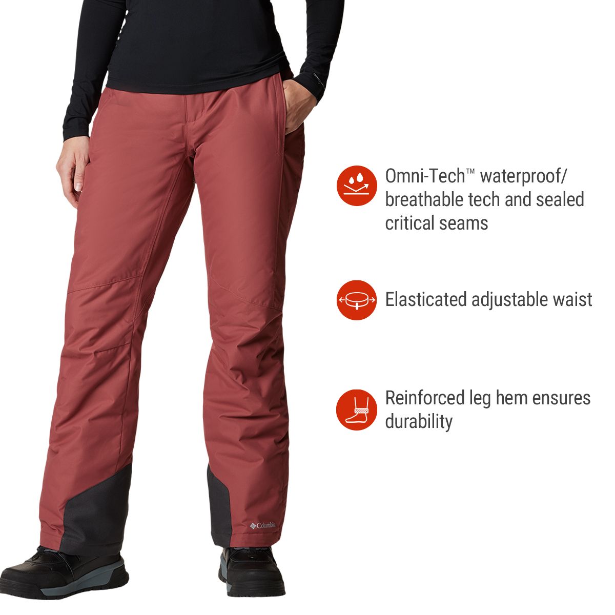 Columbia Women's Bugaboo 31" Insulated Ski Snow Pants