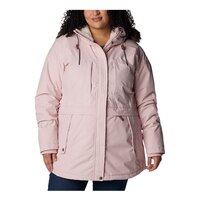 Columbia Women's Plus Size Peyton Pass™ Insulated Jacket Front_Flat
