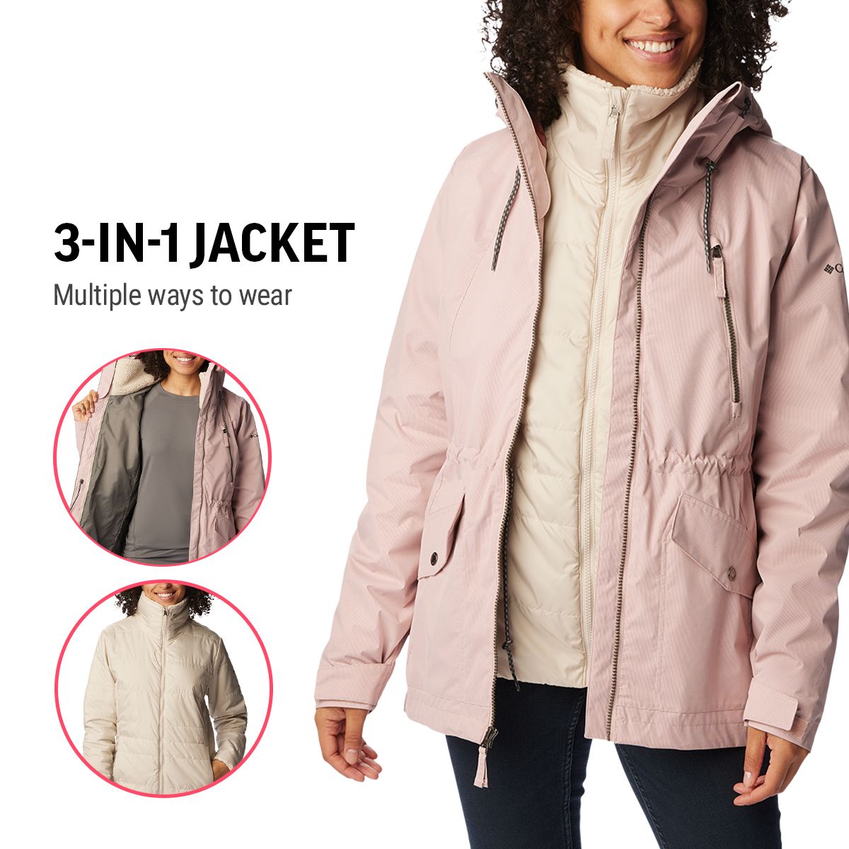 Columbia Women's Mount Erie™ Interchange Jacket