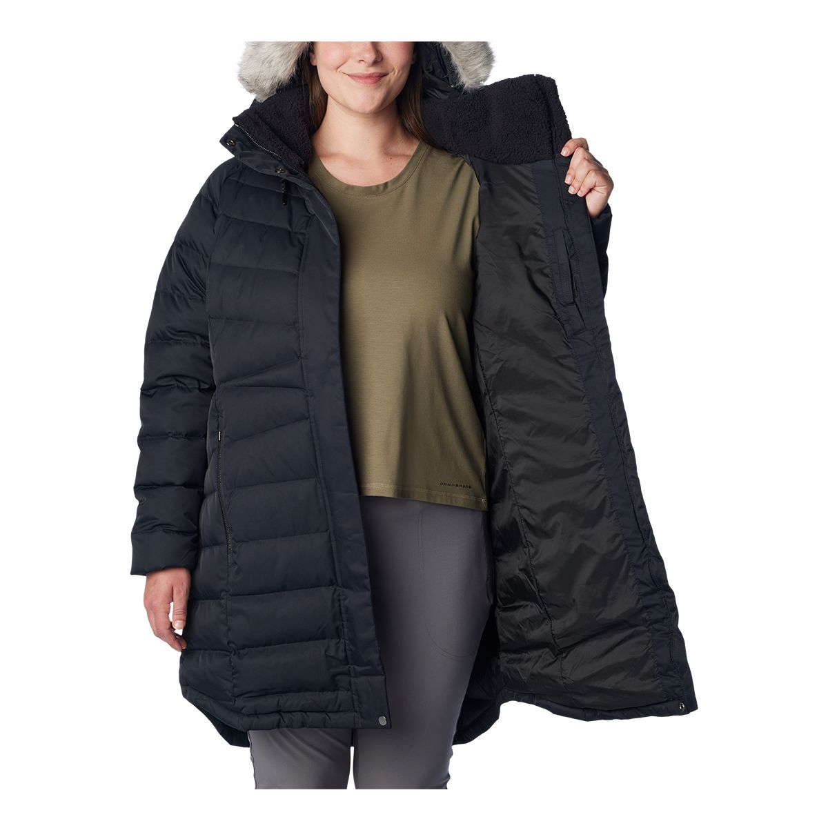Columbia Women's Plus Size Belle Isle Medium Down Jacket