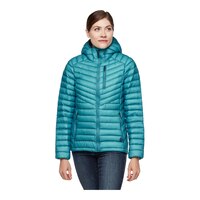 Black Diamond Women's Approach Down Hooded Jacket Front_Flat
