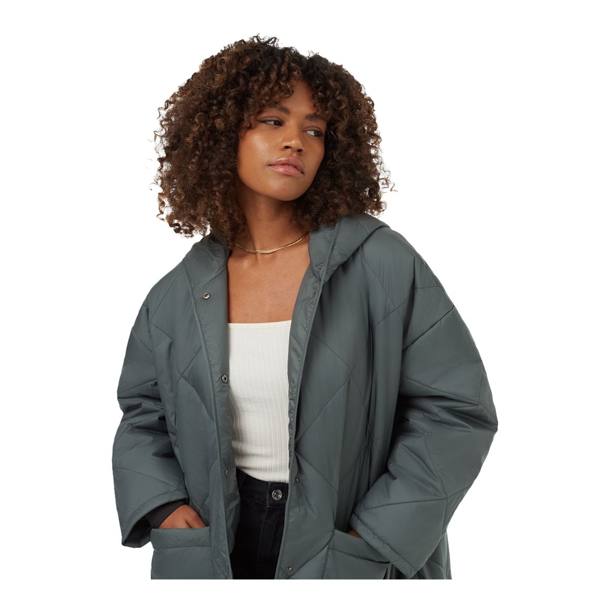 Tentree Women's Cloud Shell Quilted Jacket