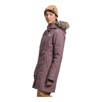 The North Face Women's Arctic Down Parka Front_Three_Fourths_Angled_Left