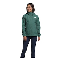 The North Face Women's Antora Waterproof Jacket Front_Flat