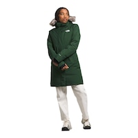 The North Face Women's Arctic Down Parka Front_Flat