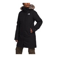 North Face Women's Arctic Down Parka Front_Angled_Left