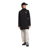 The North Face Women's Shelbe Raschel Water-Resistant Long Jacket Front_Flat