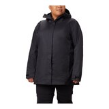 Columbia Women's Splash A Little II Jacket - Black Front_Flat
